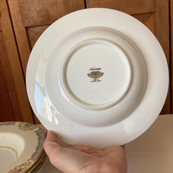 Vintage Noritake Pattern RO2 Soup Bowls, Set of 4 - Picture 5 of 12